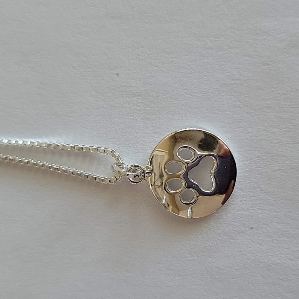 Dog Paw Necklace